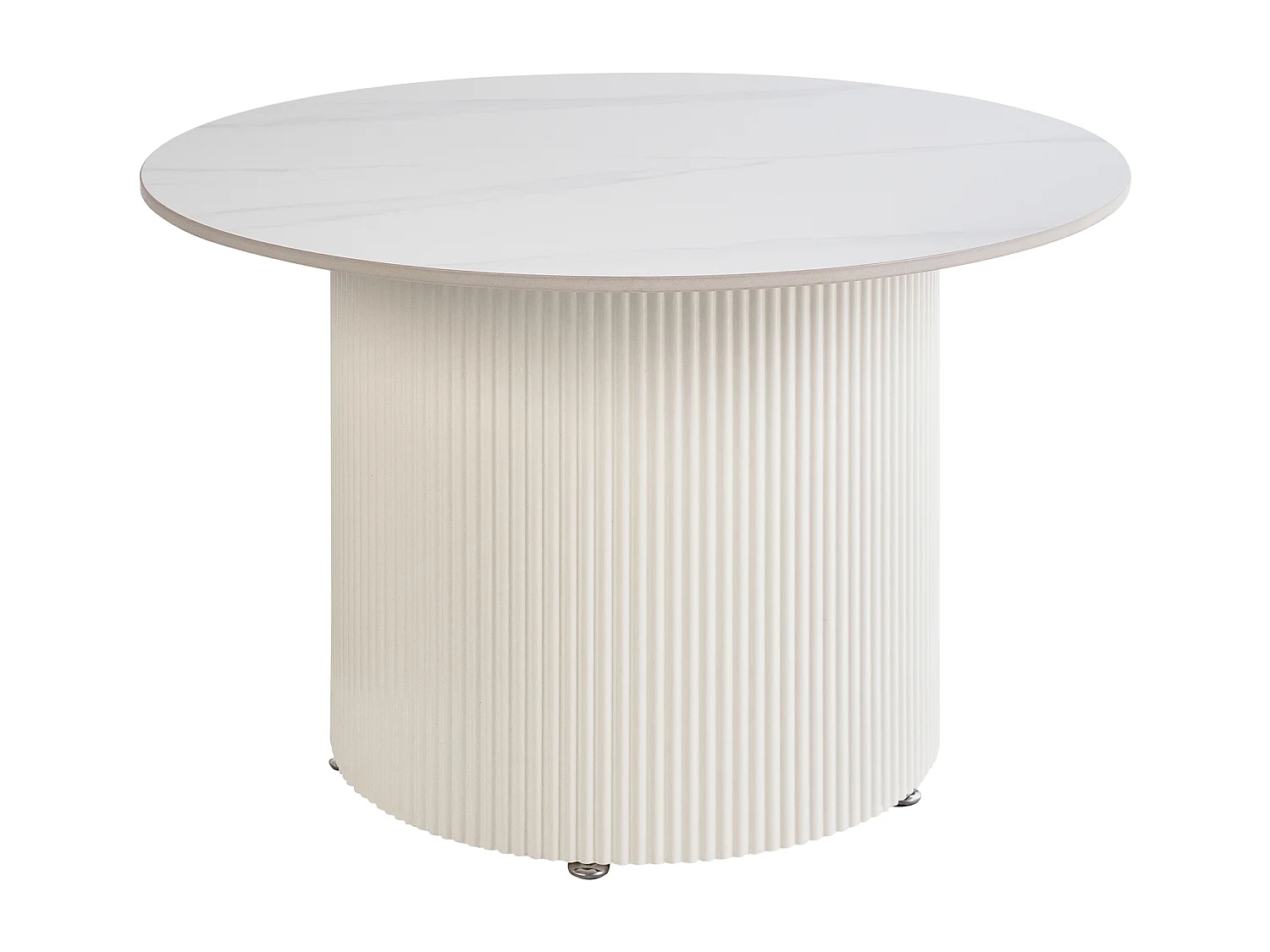 Table basse LEONA Céramique Beige clair
