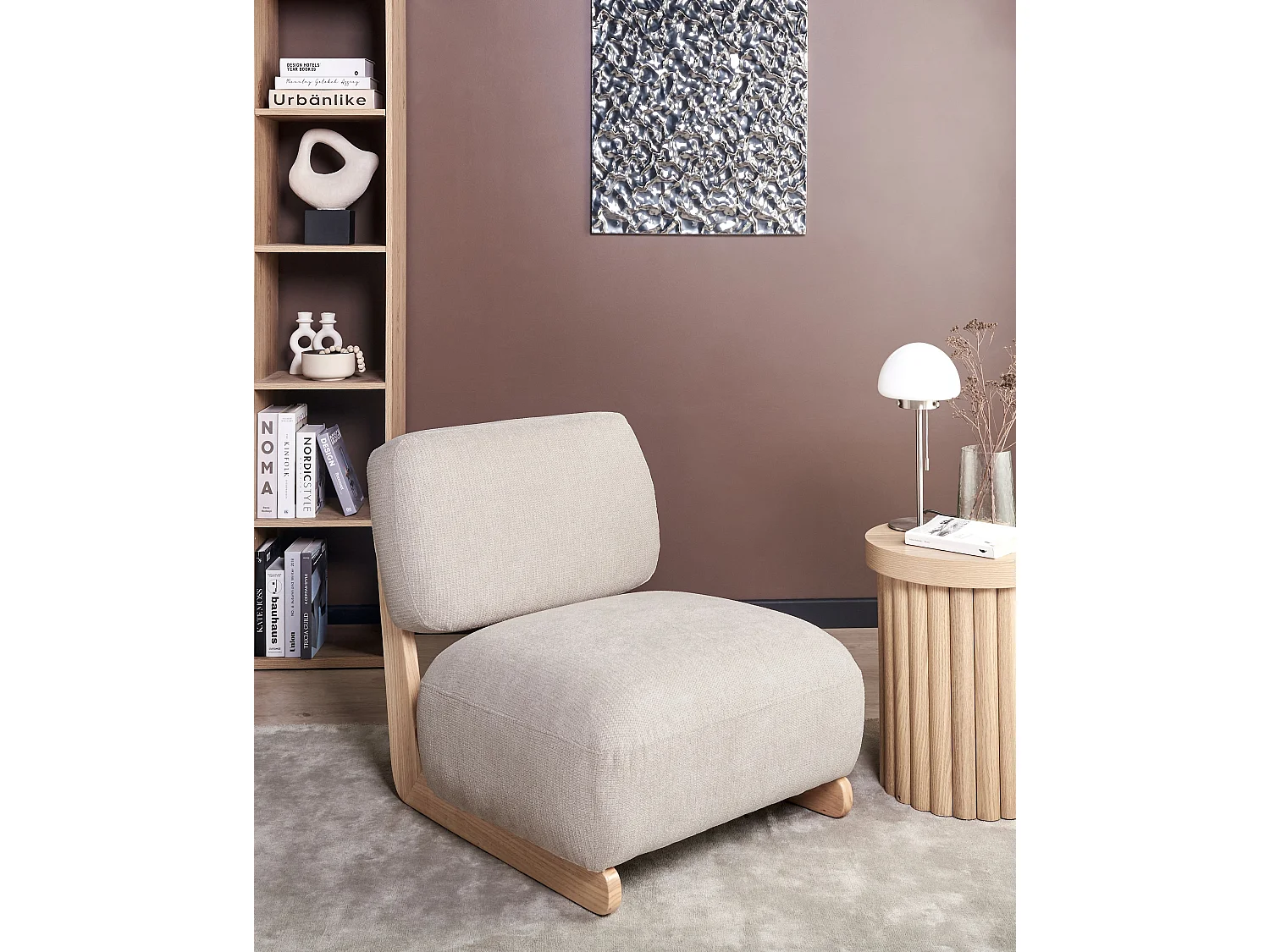 Poltrona KOKKOLA Beige chiaro