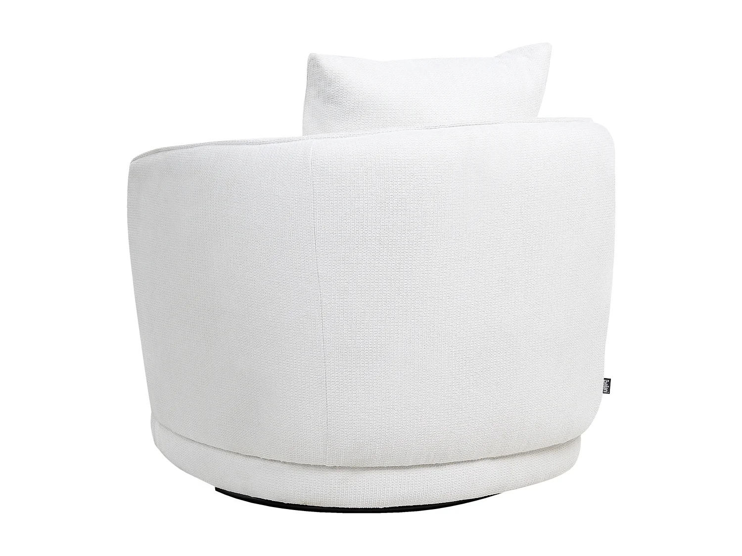 Fauteuil pivotant ANDALEN Tissu Blanc cassé