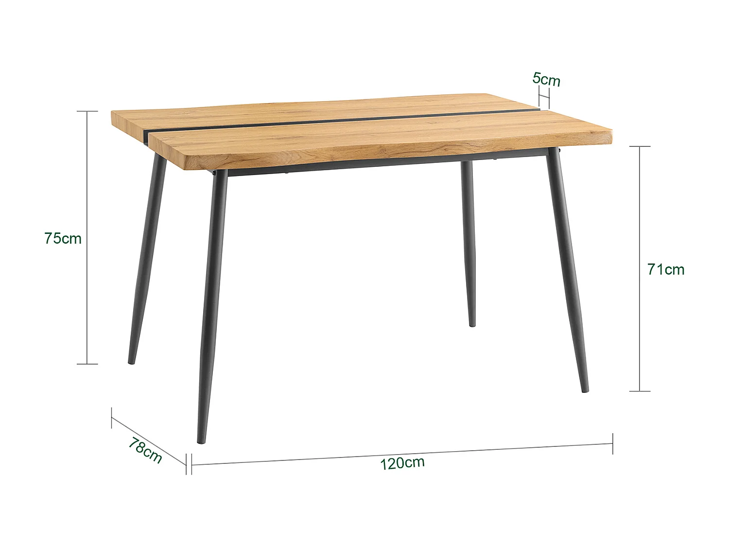 Wysoki stół, lada barowa z półka FWT110-N