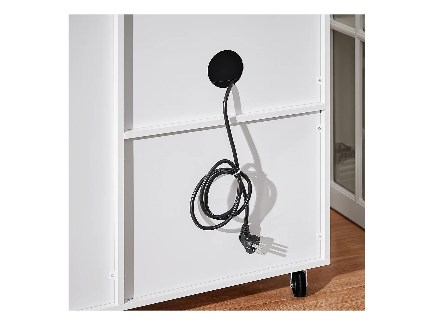 SoBuy Druckertisch ASK09-W