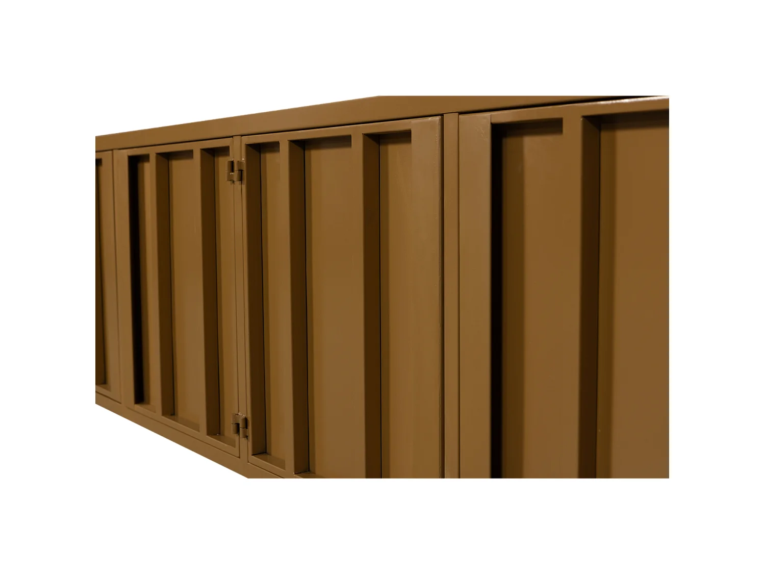 Meuble tv 4 portes en métal LEVEL