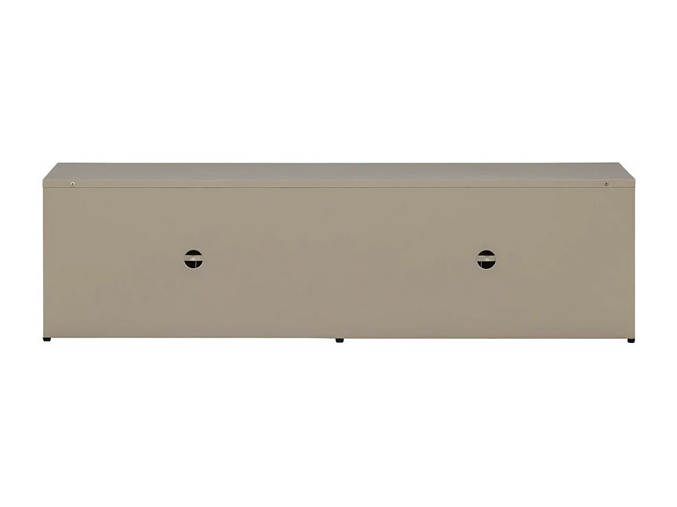 Level - Meuble TV 4 portes en métal L160cm - Beige