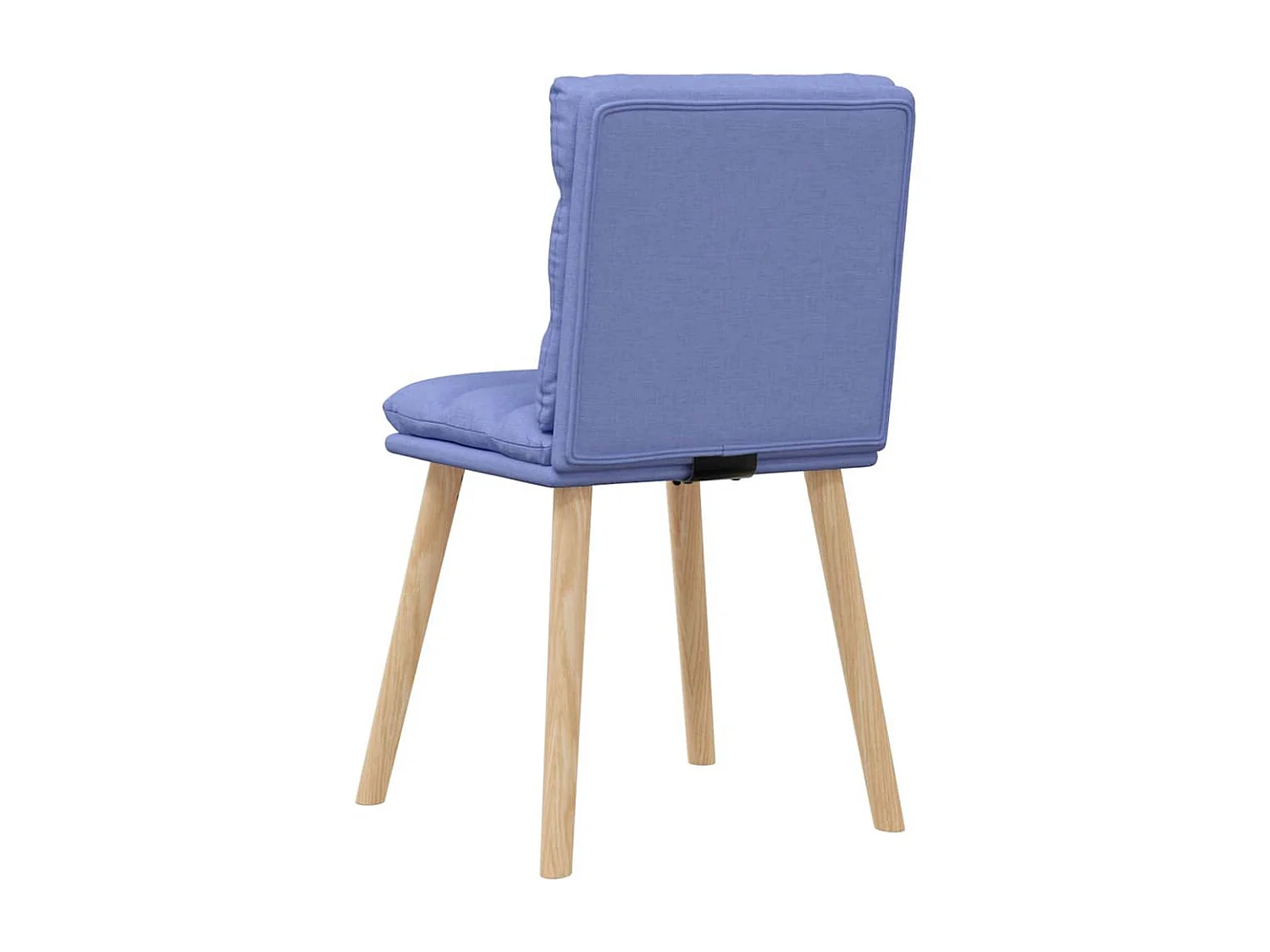 Eetkamerstoelen 6 st stof jeansblauw