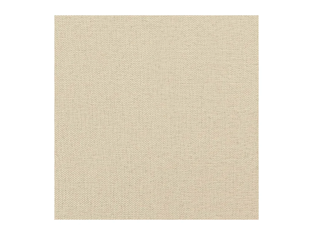 Chaises à manger lot de 6 crème tissu