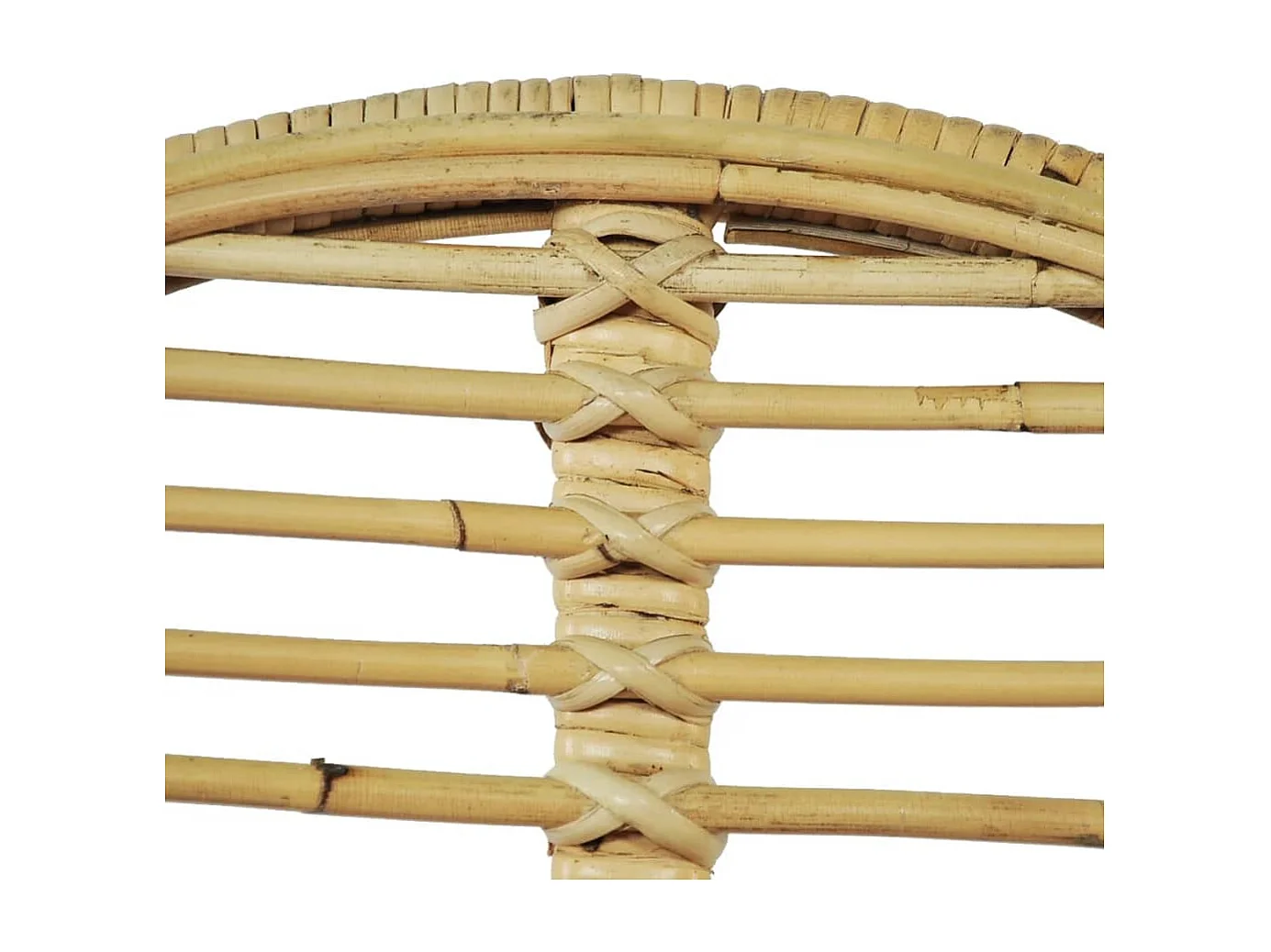 Sillas de comedor 6 unidades ratán natural