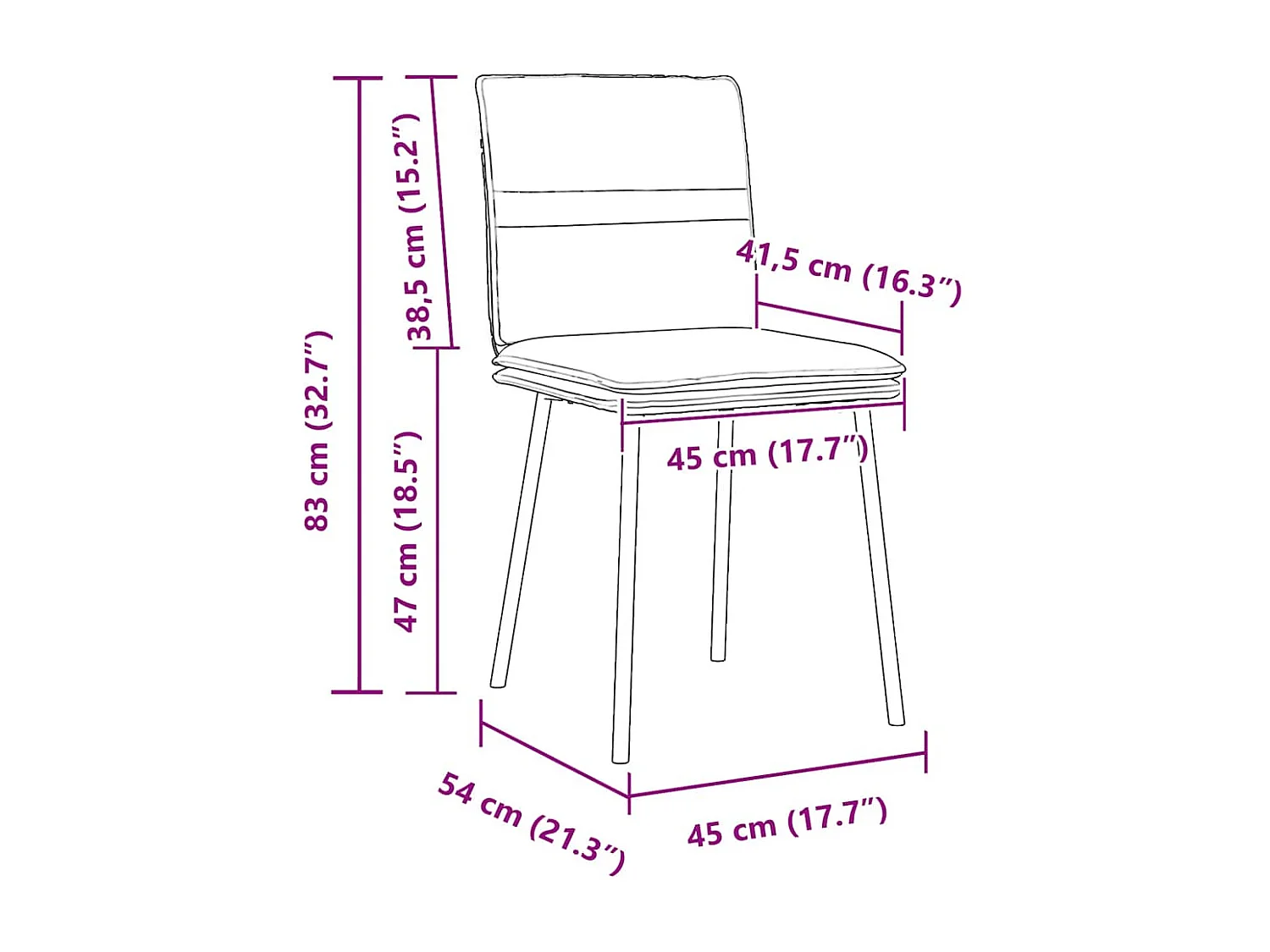 Eetkamerstoelen 6 stukkenfluweel geel