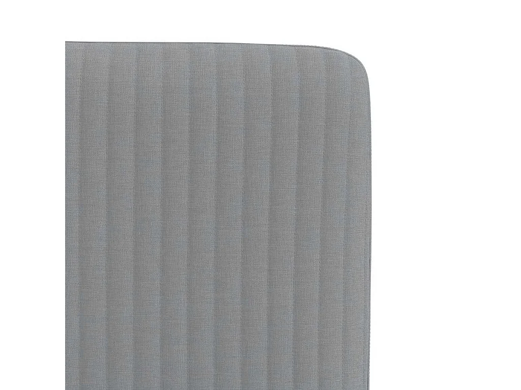 Chaises à manger lot de 6 gris clair tissu