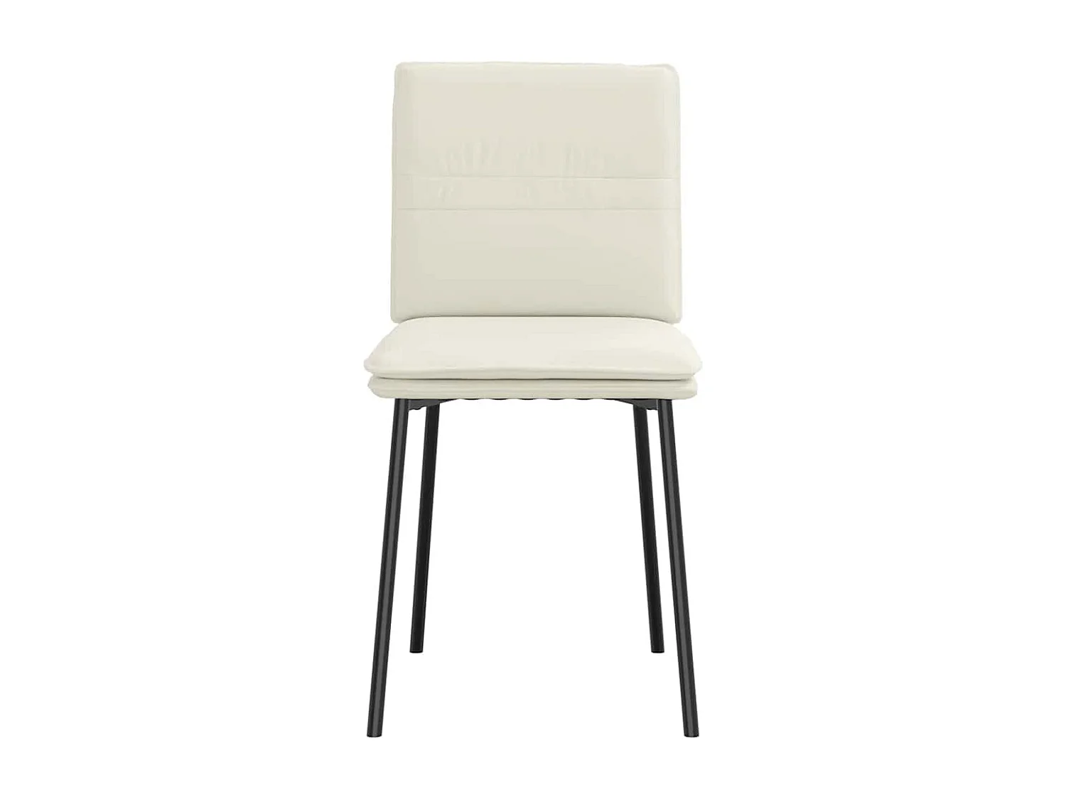 Eetkamerstoelen 6 st fluweel crèmekleurig