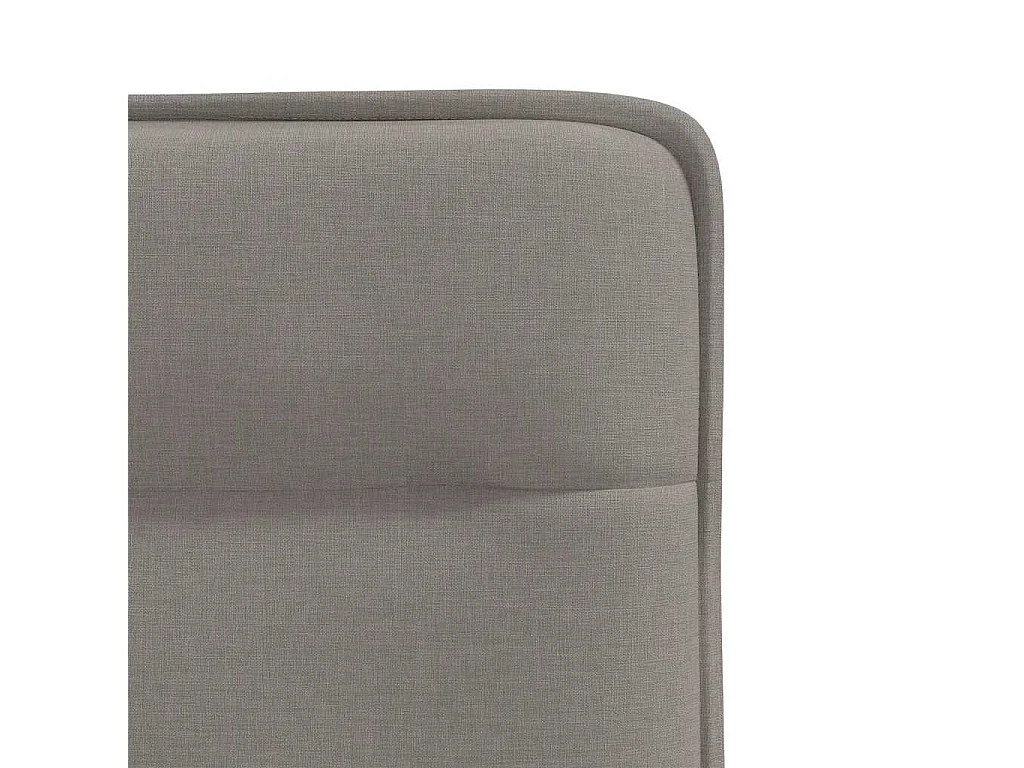 Chaises à manger lot de 6 taupe tissu