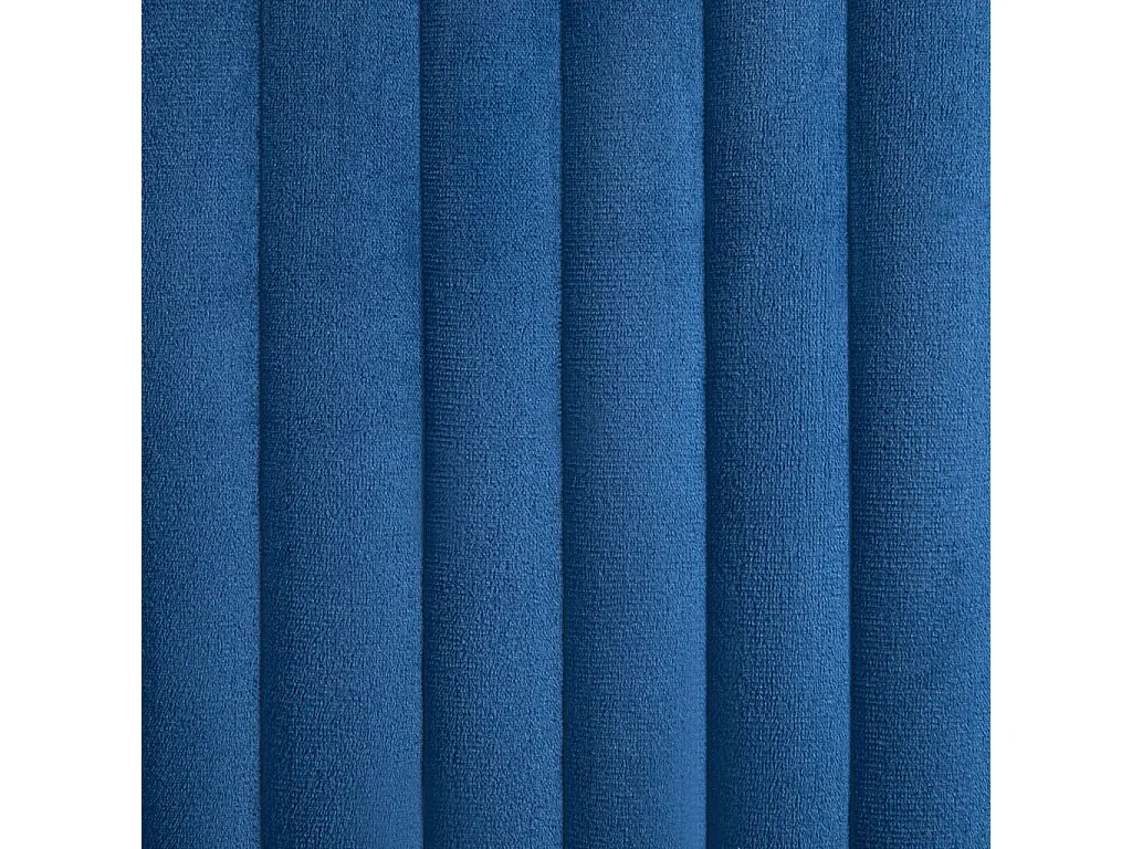 Sillas de comedor 6 unidades de terciopelo azul