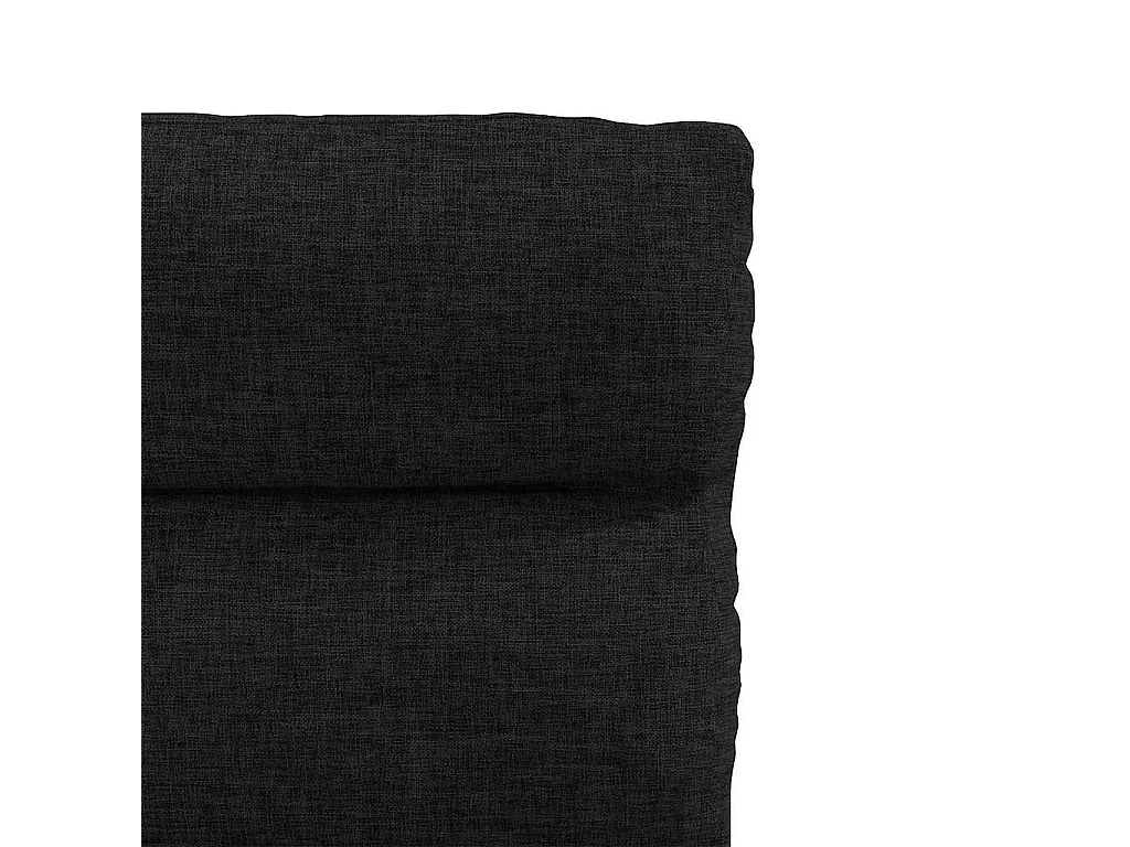 Sillas de comedor giratorias 6 unidades tela negras