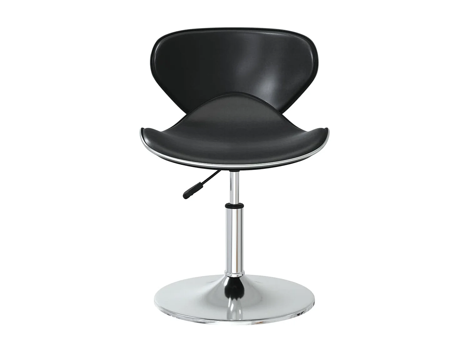 Chaises à manger lot de 6 noir similicuir