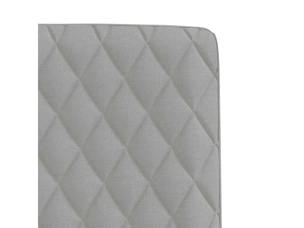 Chaises à manger lot de 6 gris nuage tissu