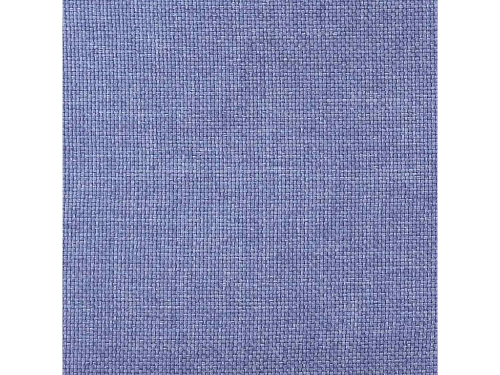 Chaises à manger lot de 6 bleu jean tissu