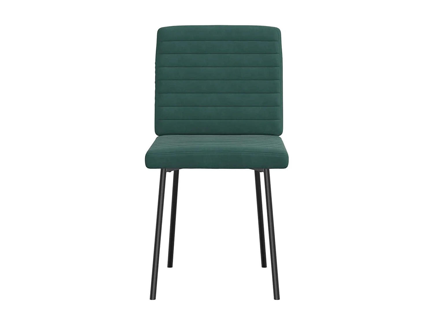 Eetkamerstoelen 6 stukkenfluweel donkergroen