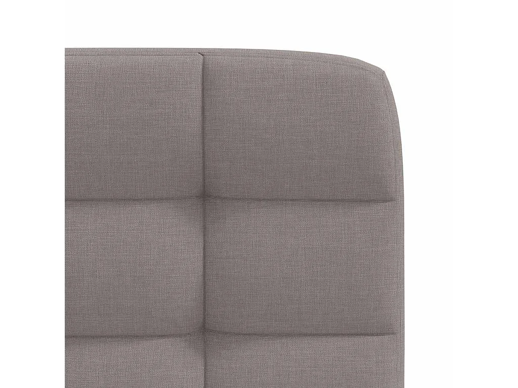 Eetkamerstoelen 6 st stof taupe