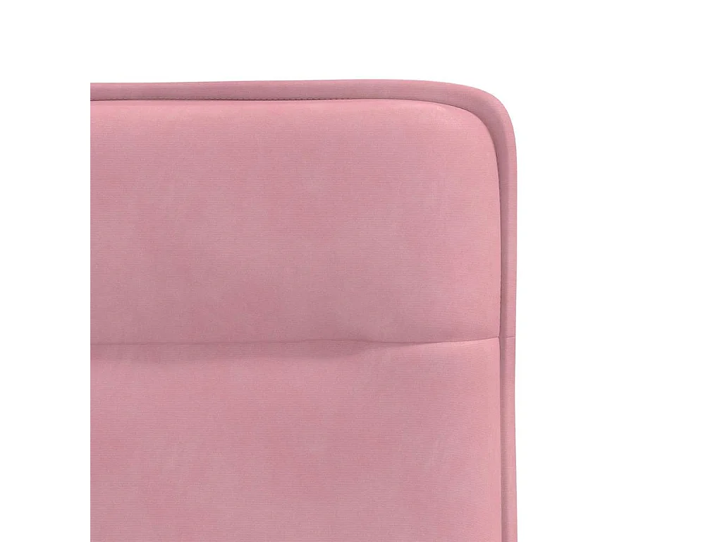 Chaises à manger lot de 6 rose velours