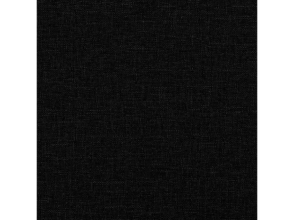 Chaises à manger lot de 6 noir tissu