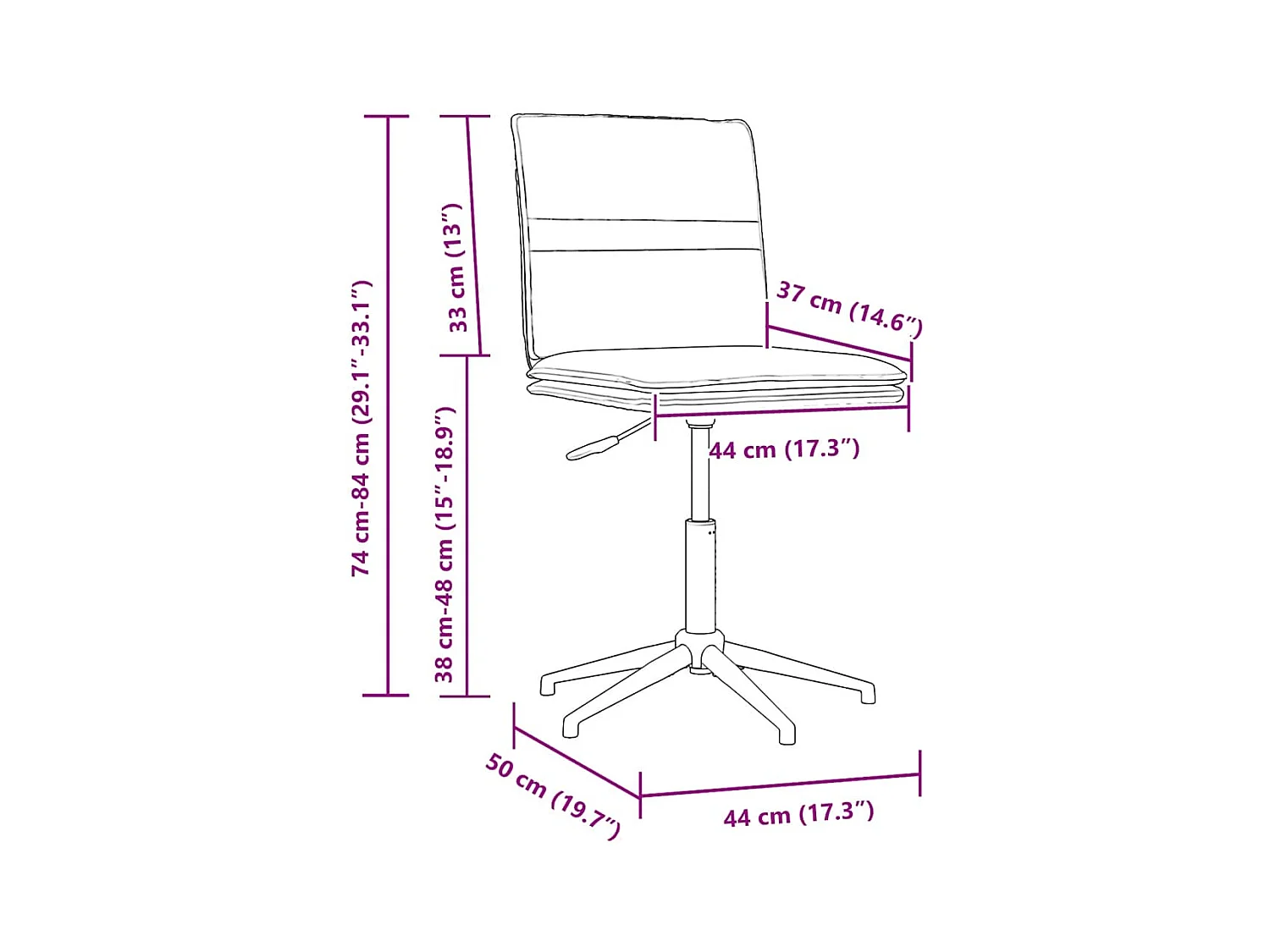 Chaises à manger lot de 6 vert foncé velours