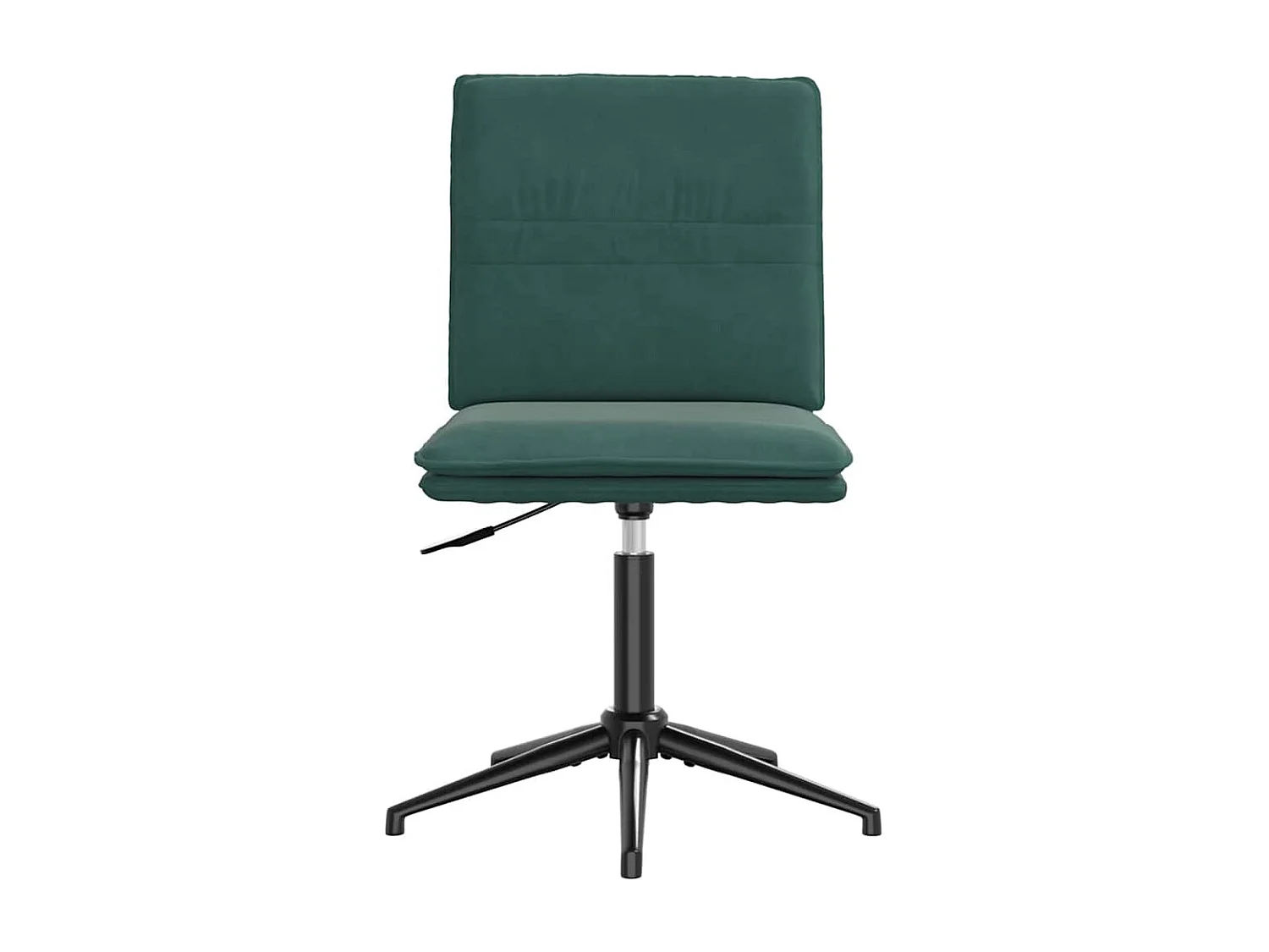 Sillas de comedor 6 unidades terciopelo verde oscuro