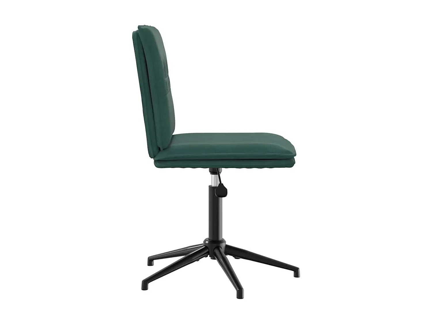 Sillas de comedor 6 unidades terciopelo verde oscuro