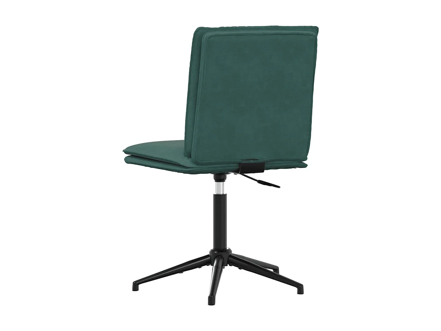 Sillas de comedor 6 unidades terciopelo verde oscuro