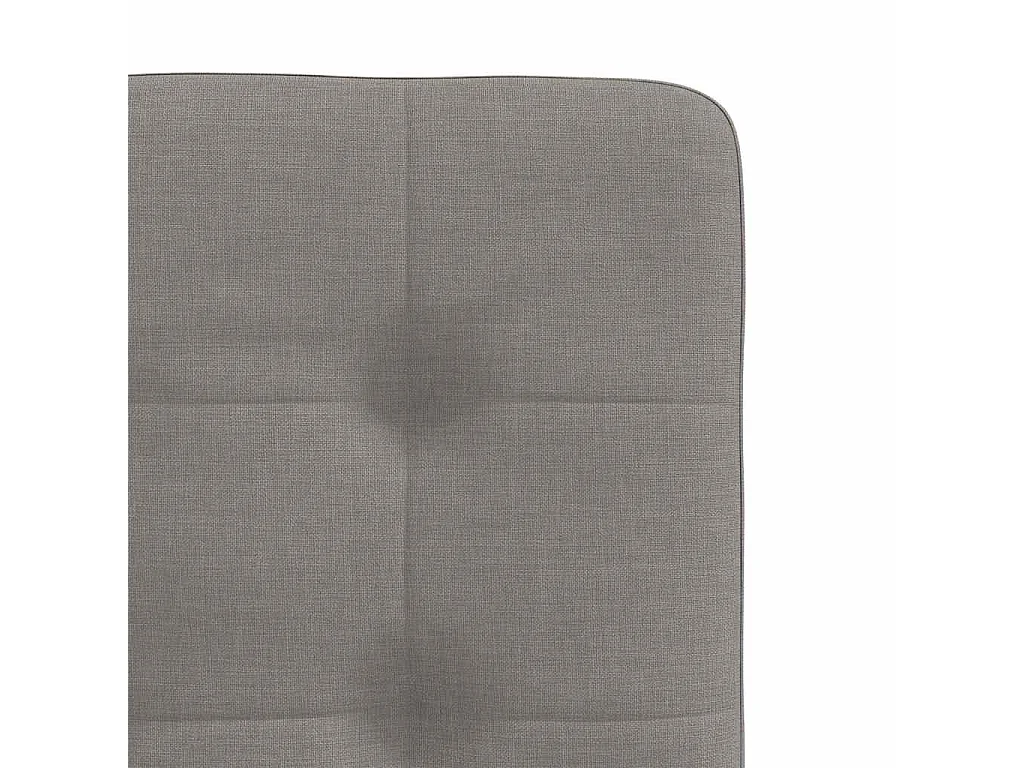 Eetkamerstoelen 6 st stof taupe