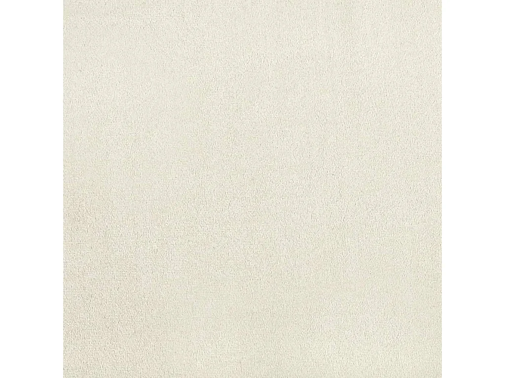 Chaises à manger lot de 6 blanc crème velours