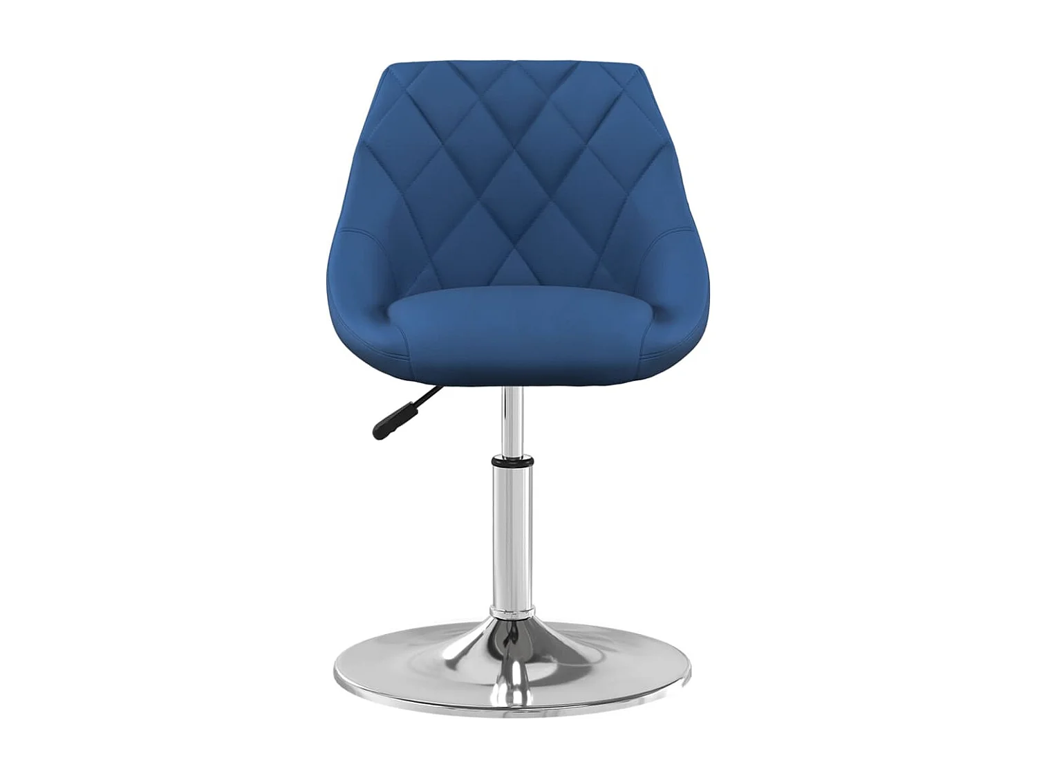 Sillas de comedor giratorias 2 unidades terciopelo azul