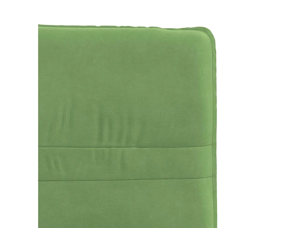 Sillas de comedor 2 unidades terciopelo verde claro