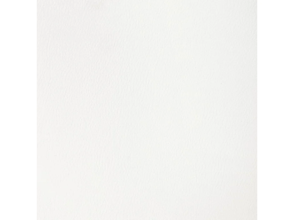 Chaises pivotantes à manger lot de 6 blanc similicuir