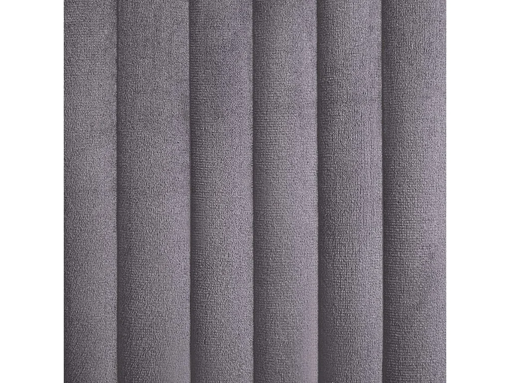 Chaises à manger lot de 4 gris velours
