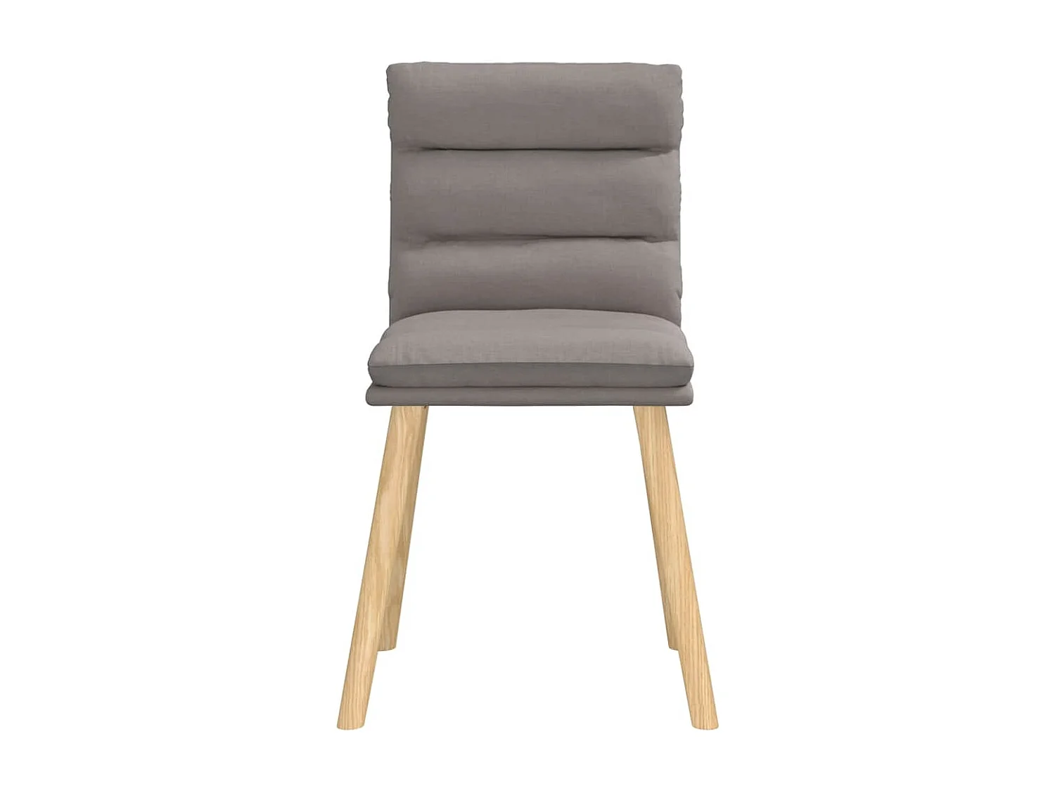 Eetkamerstoelen 4 stukkendraaibaar stof taupe