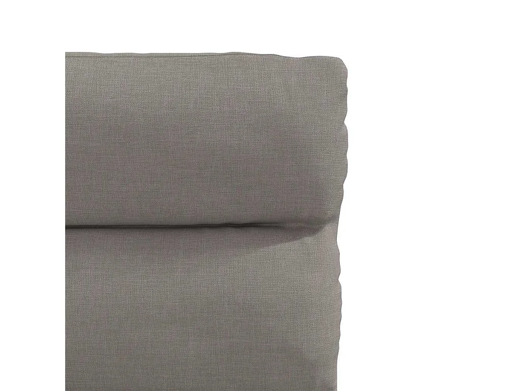 Eetkamerstoelen 4 stukkendraaibaar stof taupe