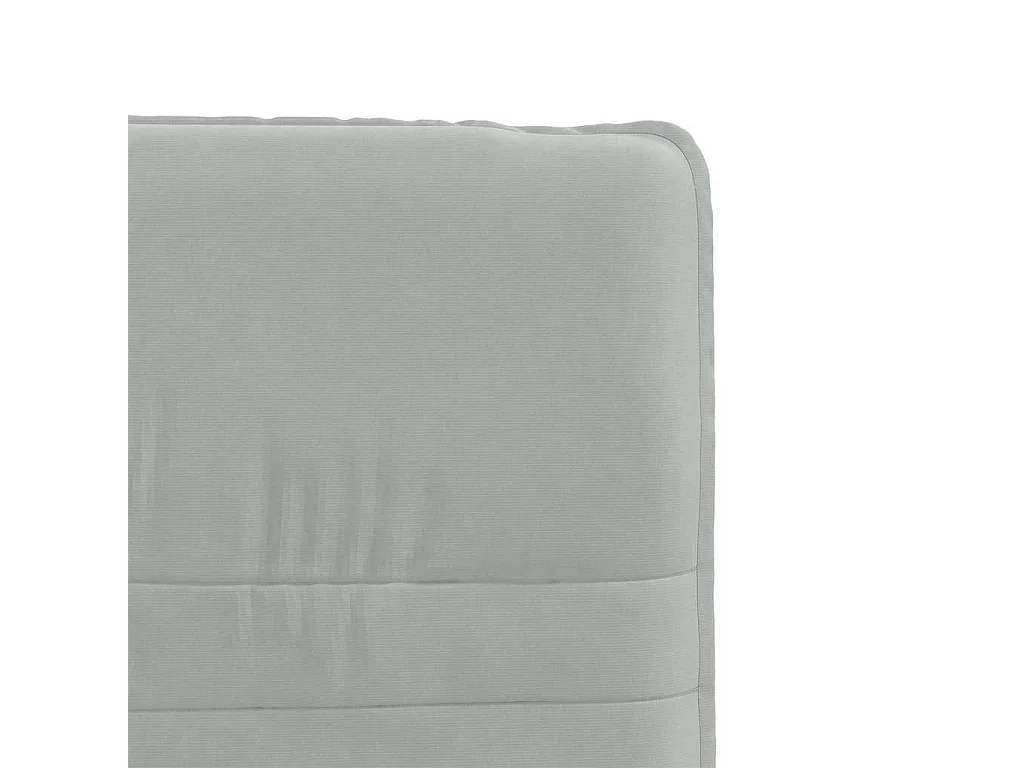 Chaises à manger lot de 4 Gris clair Velours