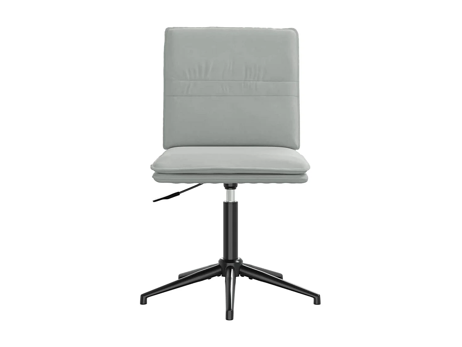 Chaises à manger lot de 4 Gris clair Velours