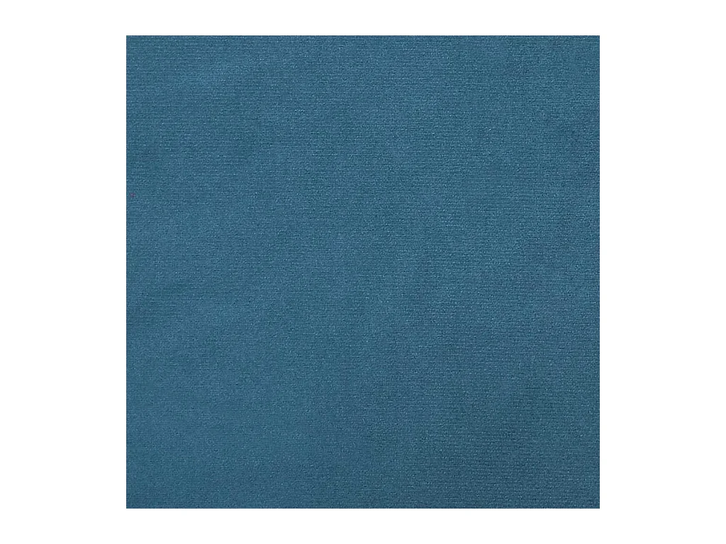 Chaises à manger lot de 2 Bleu Velours