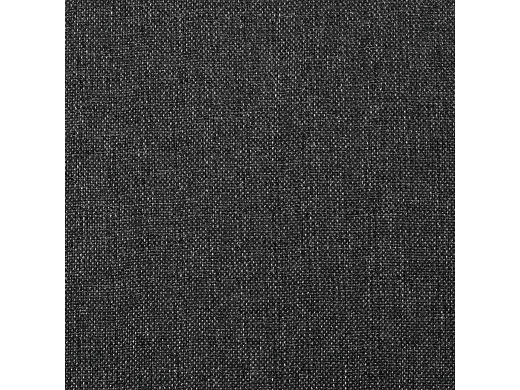 Chaises à manger lot de 6 gris foncé tissu