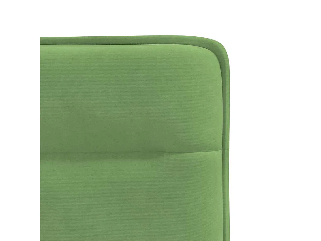 Sillas de comedor 2 unidades terciopelo verde claro