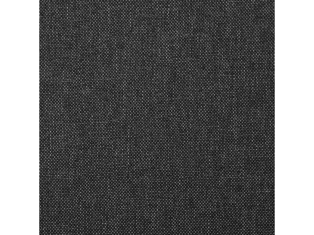 Chaises à manger lot de 2 gris foncé tissu