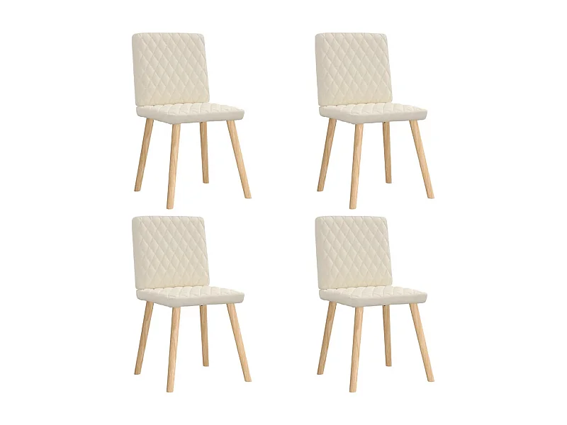 Eetkamerstoelen 4 stukkenlinnen