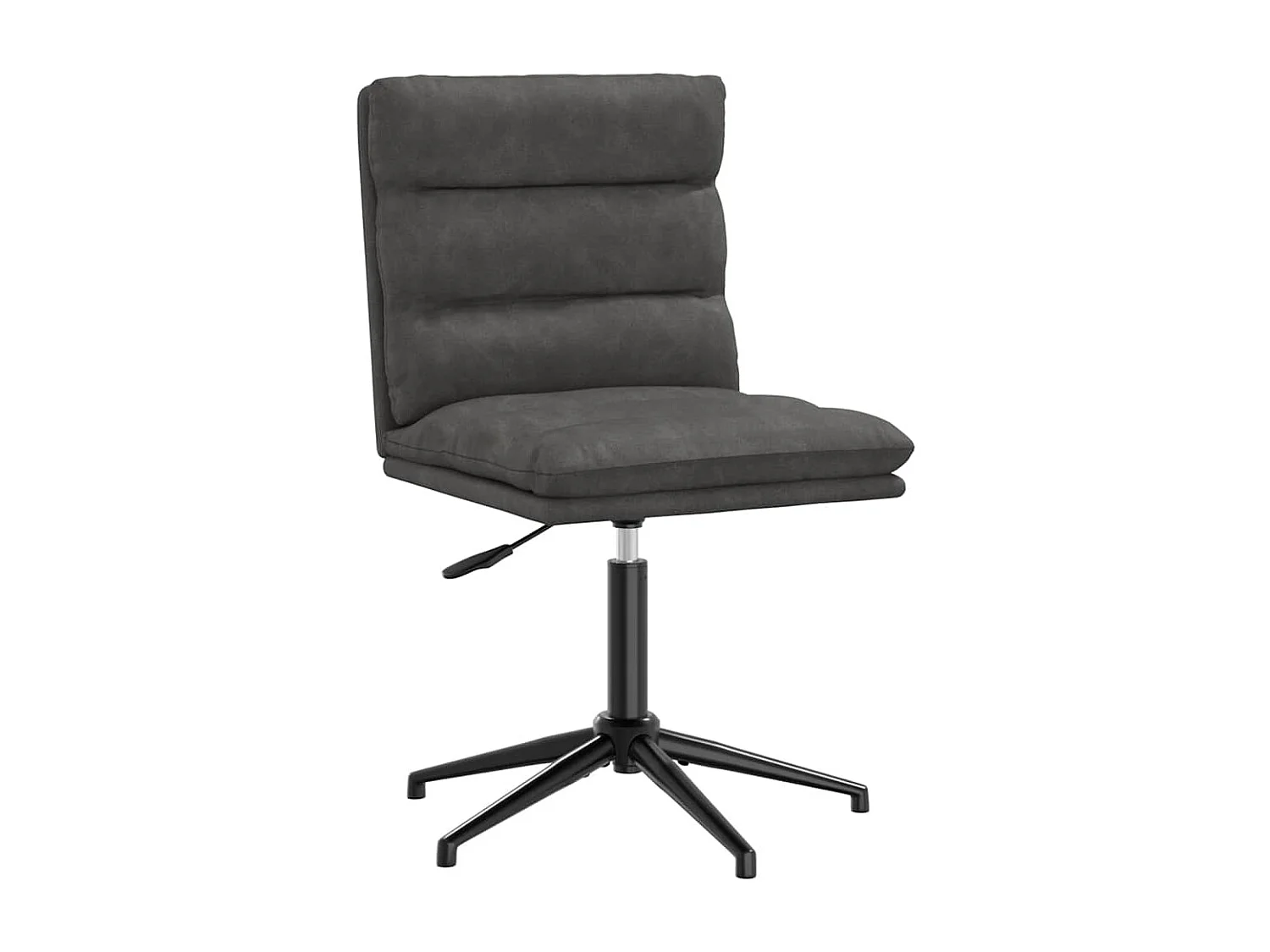 Sillas de comedor 4 unidades cuero sintético negro