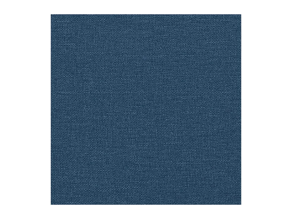 Chaises à manger lot de 4 bleu tissu