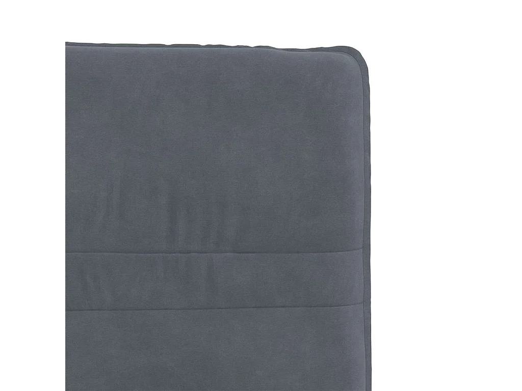 Eetkamerstoelen 2 st fluweel donkergrijs