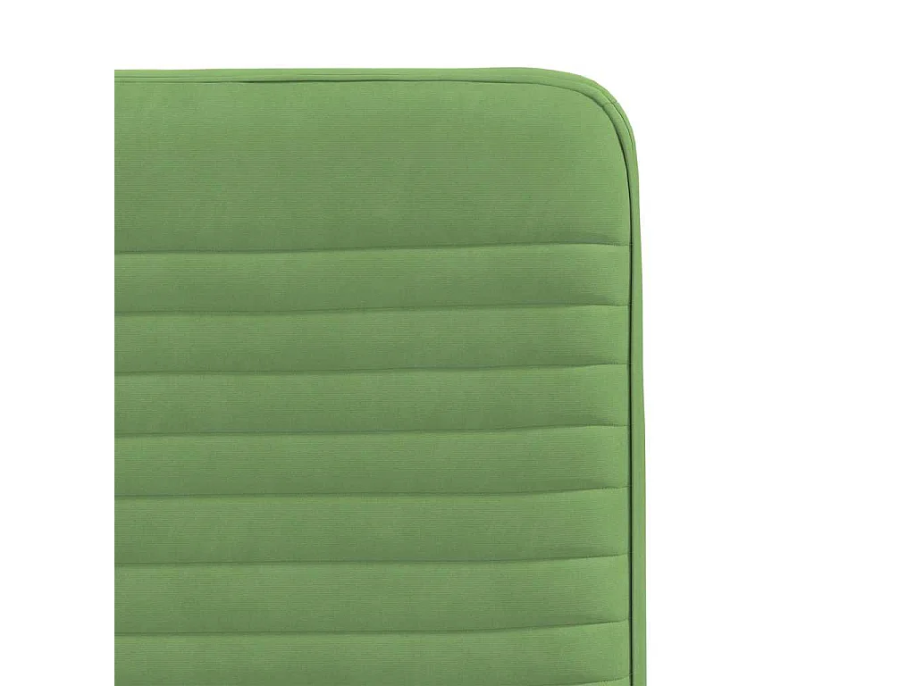 Sillas de comedor 2 unidades terciopelo verde claro