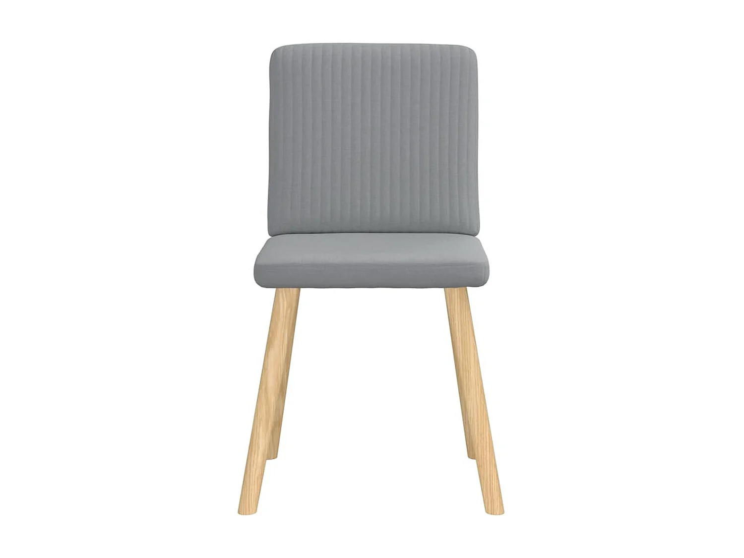 Sillas de comedor giratorias 2 unidades tela gris claro