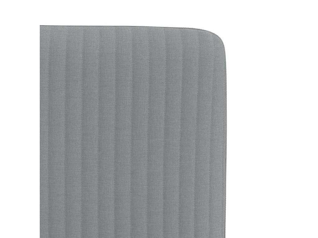 Sillas de comedor giratorias 2 unidades tela gris claro