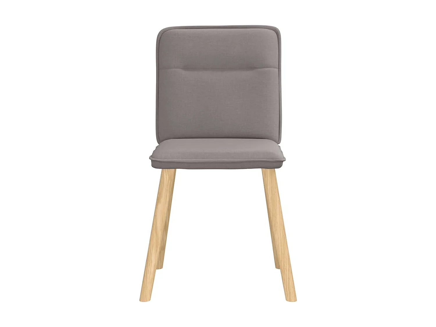 Eetkamerstoelen draaibaar 2 st stof taupe