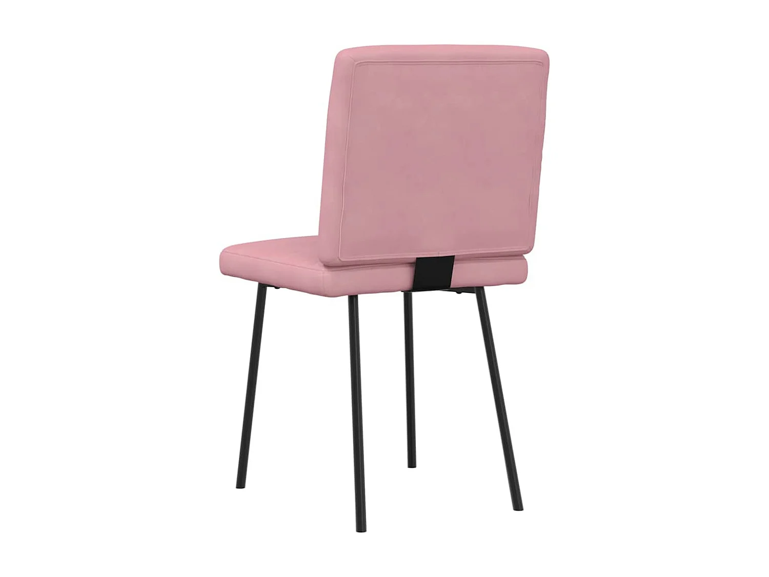 Chaises à manger lot de 2 Rose Velours